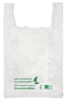 Bolsa Camiseta 40X50 COMPOSTABLE