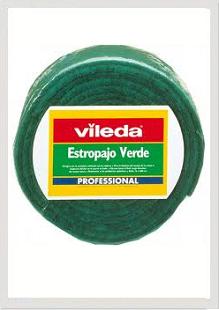 Rollo fibra verde Vileda 6 Mt.
