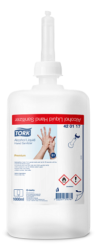 T.PREMIUM DESINFECTANTE MANOS CON ALCOHOL 1 L. S1/S4