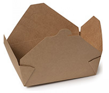 RECIPIENTE CARTON KRAFT 45 OZ. 1380 ML.