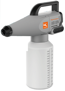 ATOMIZADOR ELECTROSTATICO DE BATERIA 20 V.