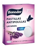 PASTILLAS ANTIPOLILLA BONODOR LAVANDA PAQ.20