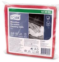 BAYETA MICROFIBRA TORK ROJA