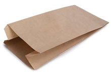 BOLSA DE PAPEL KRAFT 18X34+12