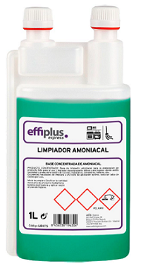 EFFIPLUS EXPRESS LIMPIADOR AMONIACAL 5X1 L.