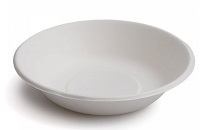Plato Hondo 19 cm Bagazo Blanco