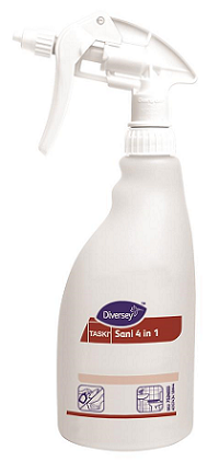 BOTELLA CON PULVERIZADOR SERIGRAF. 0,5 L. SANI 4EN1 PLUS