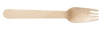 Tenedor Madera 16 cm