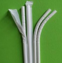 CANUTILLO PAPEL FLEXIBLE 6X230MM ENFUNDADO