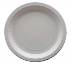 Plato Cartón Antigrasa 230mm