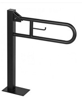 Barra Abatible con columna fija Negro