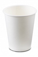 Vaso Cartón Blanco 8 oz