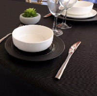 MANTEL ROLLO 1,20X50 M. 50 GRS.(PRECORTE 40 CMS) NEWTEX NEGRO