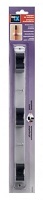 Colgador Escobas Triple Cromo