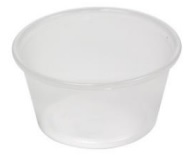 Salsera PP 60ml Transparente