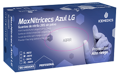 GUANGTES NITRILO S/POLVO MAXNITRICECS LG PF T.M