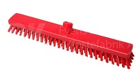 Cepillo Buque Alimentario 400x50 mm Pelo Duro Rojo