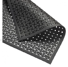 ALFOMBRA SUPERFLOW XT-566 60X90 NEGRA